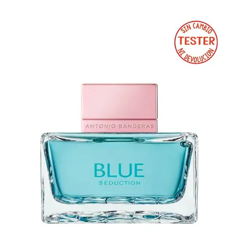 BLUE SEDUCTION FOR WOMEN EDT 80 ML (TESTER - PROBADOR) - ANTONIO BANDERAS