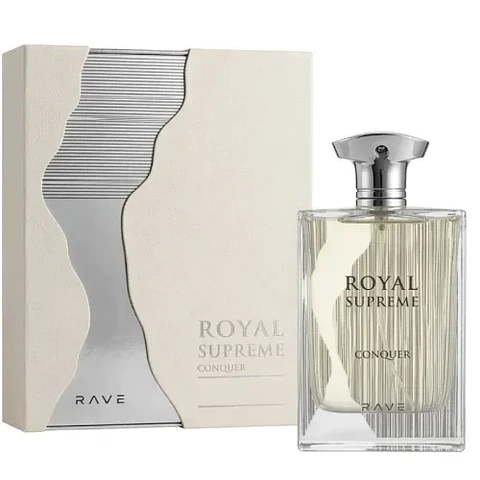 ROYAL SUPREME CONQUER EDP 100 ML - RAVE BY LATTAFA ( INSPIRADO EN SEARCH DE AMOUAGE)