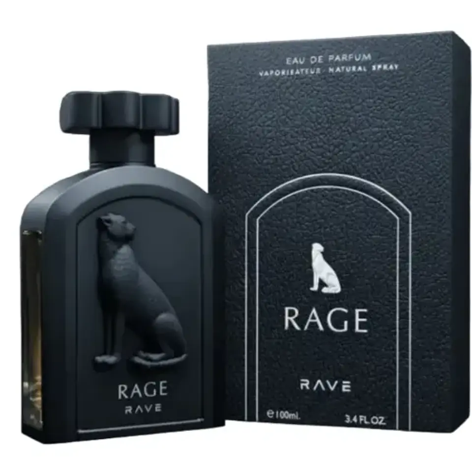 RAGE EDP 100 ML UNISEX RAVE BY LATTAFA (INSPIRADO EN ULTRA MALE) 1