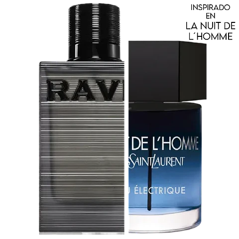 RAVE NUIT PARFAITE EDP 100 ML FOR MEN - RAVE BY LATTAFA (LA NUIT DE L'HOMME BLEU ÉLECTRIQUE)