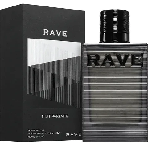 RAVE NUIT PARFAITE EDP 100 ML FOR MEN - RAVE BY LATTAFA (LA NUIT DE L'HOMME BLEU ÉLECTRIQUE)