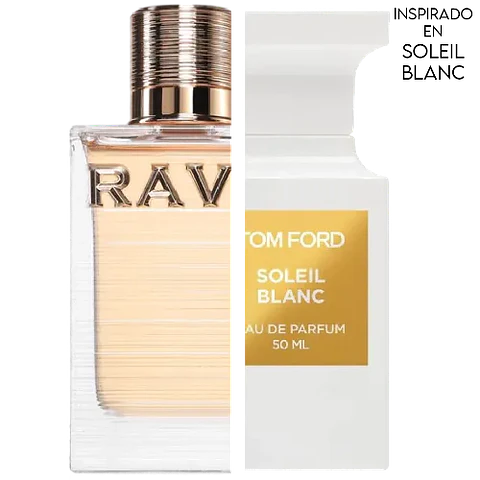 AU SOLEIL EDP 100 ML FOR WOMEN - RAVE BY LATTAFA (INSPIRADO EN SOLEIL BLANC)