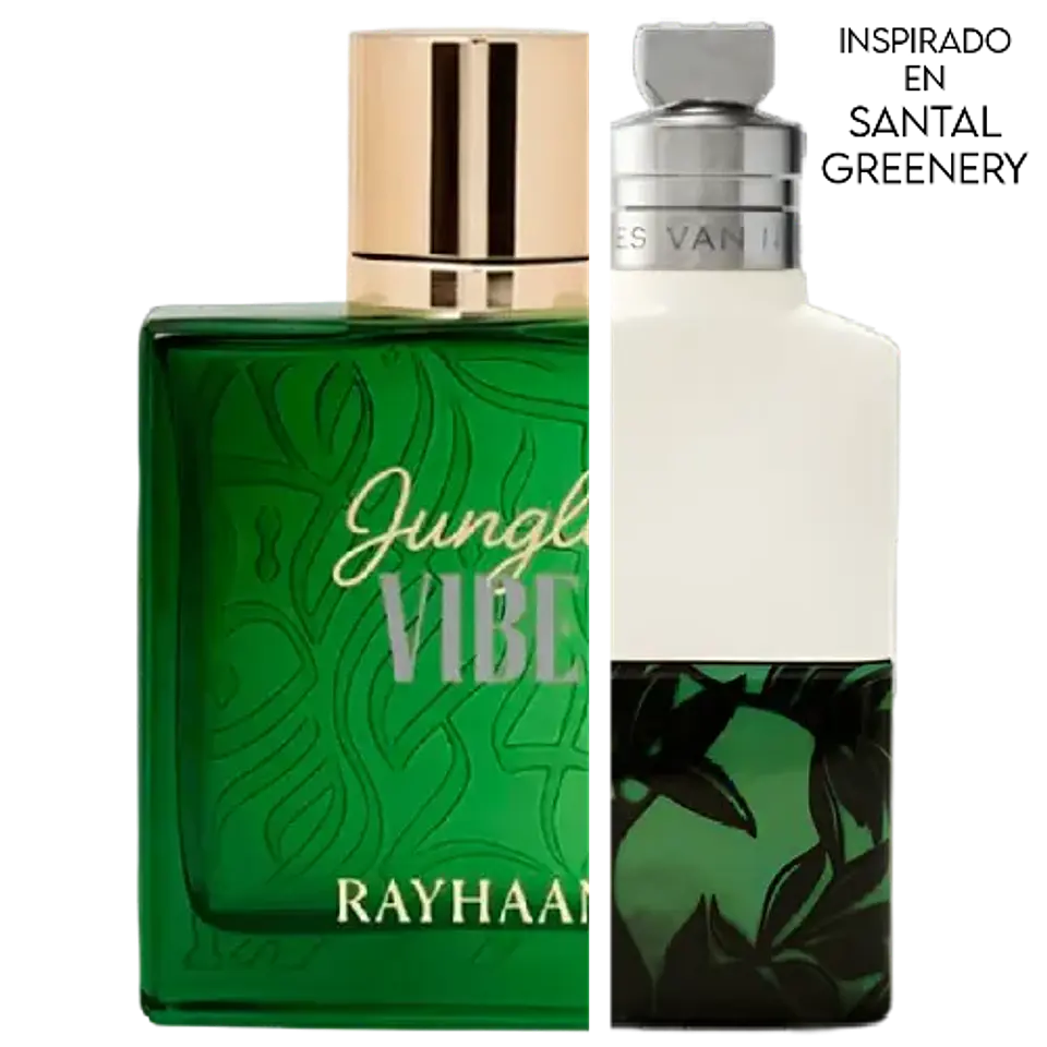 JUNGLE VIBE EDP 100 ML UNISEX - RAYHAAN (INSPIRADO EN SANTAL GREENERY) 2
