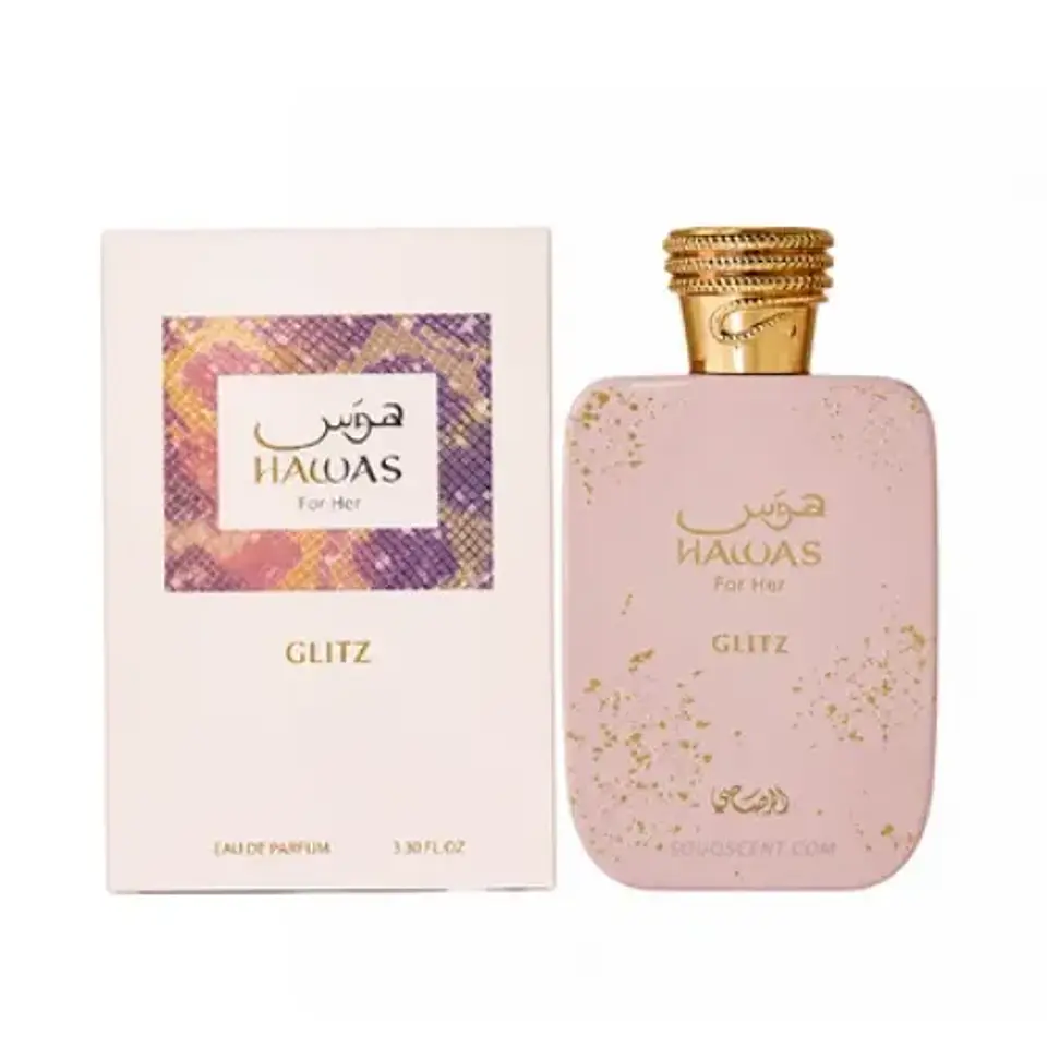 HAWAS GLITZ EDP  100 ML FOR WOMEN -  RASASI  (INSPIRADO EN GUIDANCE) 1