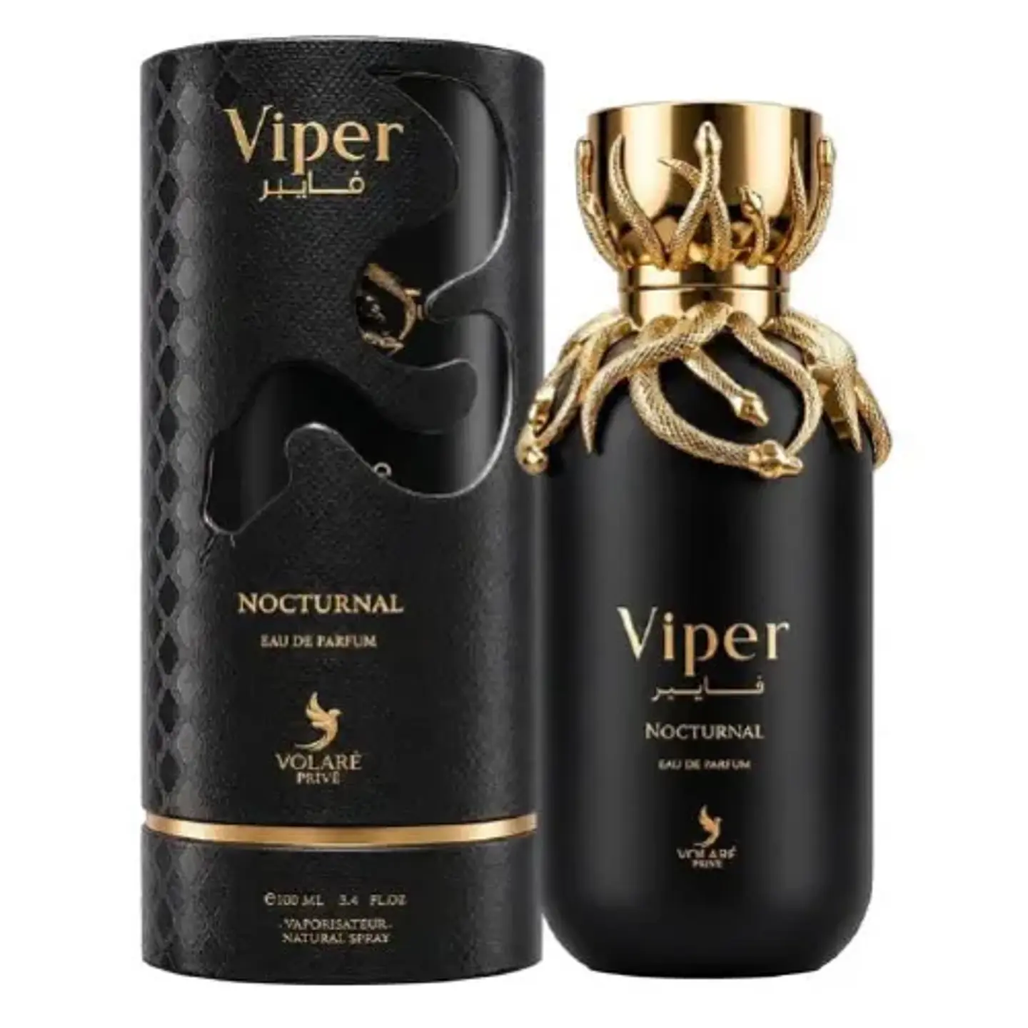 VIPER NOCTURNAL EDP 100 ML FOR MEN - VOLARE (INSPIRADO EN BLACK AFGANO) 1