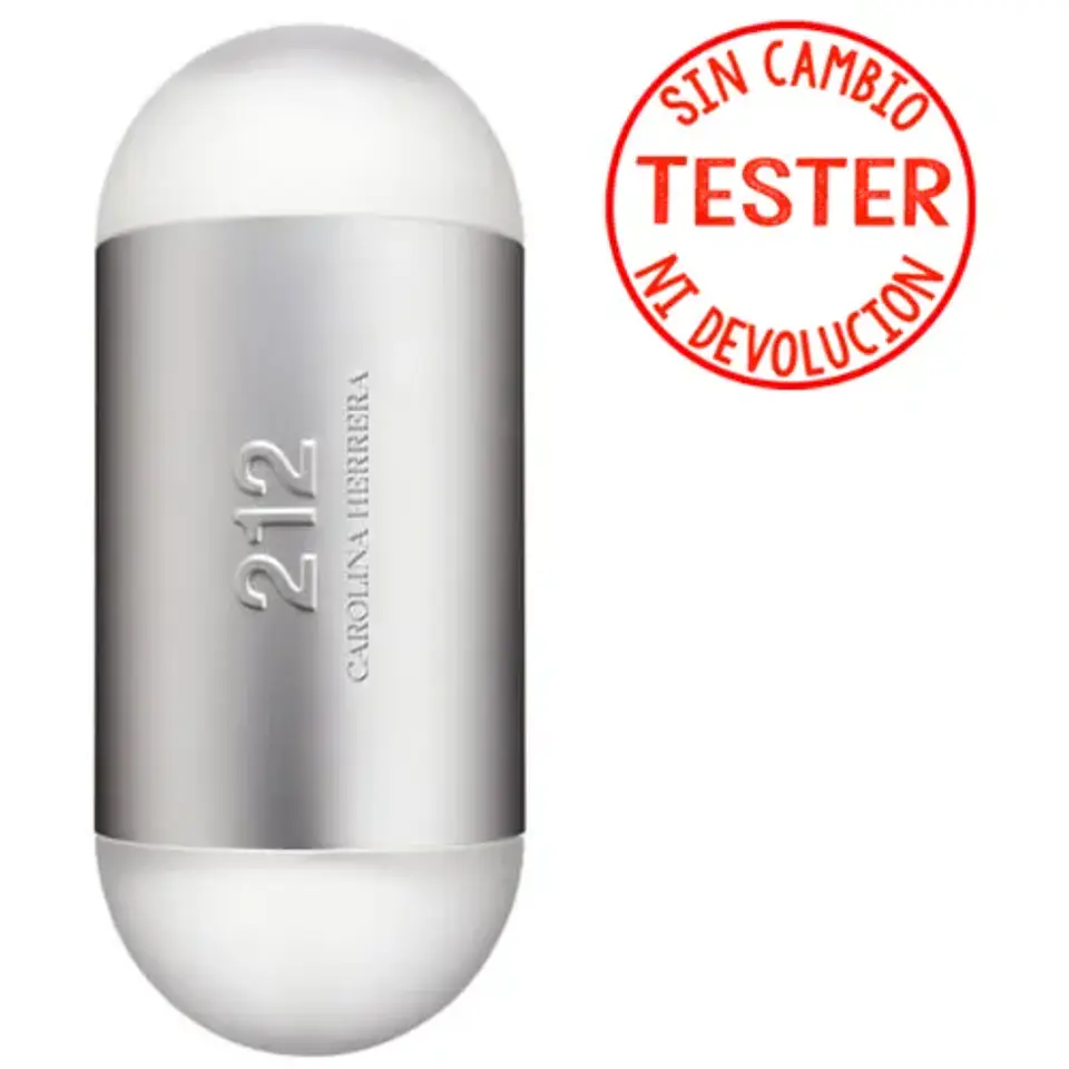 212 WOMEN EDT 100 ML (TESTER-PROBADOR) - CAROLINA HERRERA 1