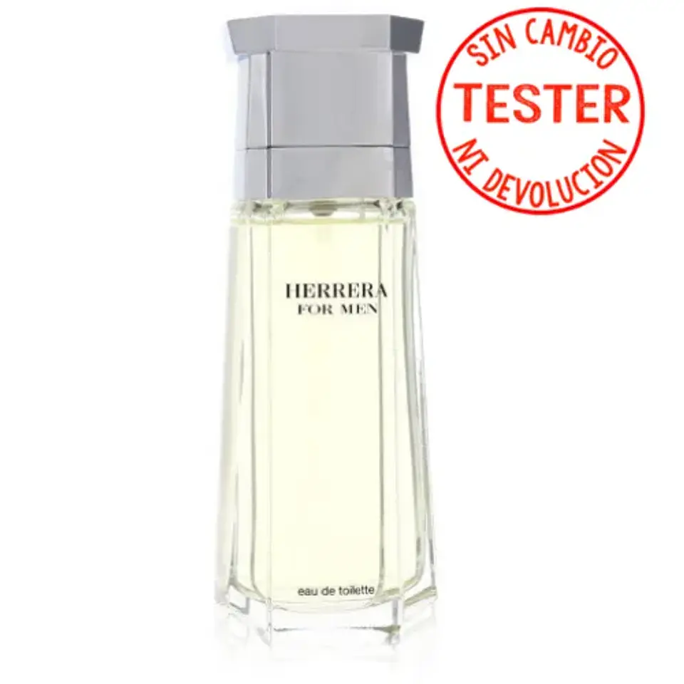 HERRERA FOR MEN EDT 100 ML (TESTER - PROBADOR) - CAROLINA HERRERA 1