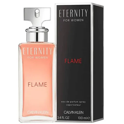 ETERNITY FLAME FOR WOMEN EDP 100 ML - CALVIN KLEIN