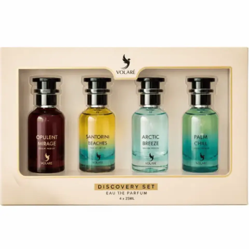 VOLARÉ DISCOVERY SET 25 ML X 4  EDP SET COLLECTION UNISEX - VOLARE 1