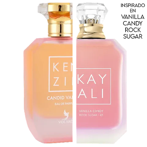 KENZIE CANDID VANILLA EDP 100 ML FOR WOMAN - VOLARE  (INSPIRADO EN VANILLA CANDY ROCK SUGAR)