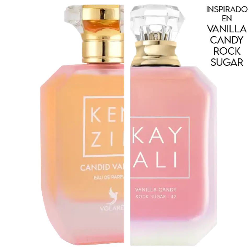 KENZIE CANDID VANILLA EDP 100 ML FOR WOMAN - VOLARE  (INSPIRADO EN VANILLA CANDY ROCK SUGAR) 2