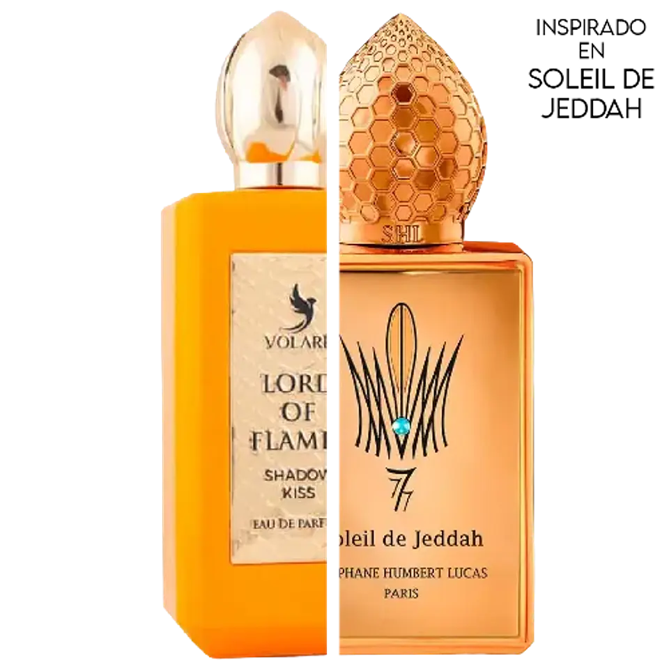 LORD OF FLAMES SHADOW KISS EDP 100 ML UNISEX - VOLARE  (INSPIRADO EN SOLEIL DE JEDDAH) 2