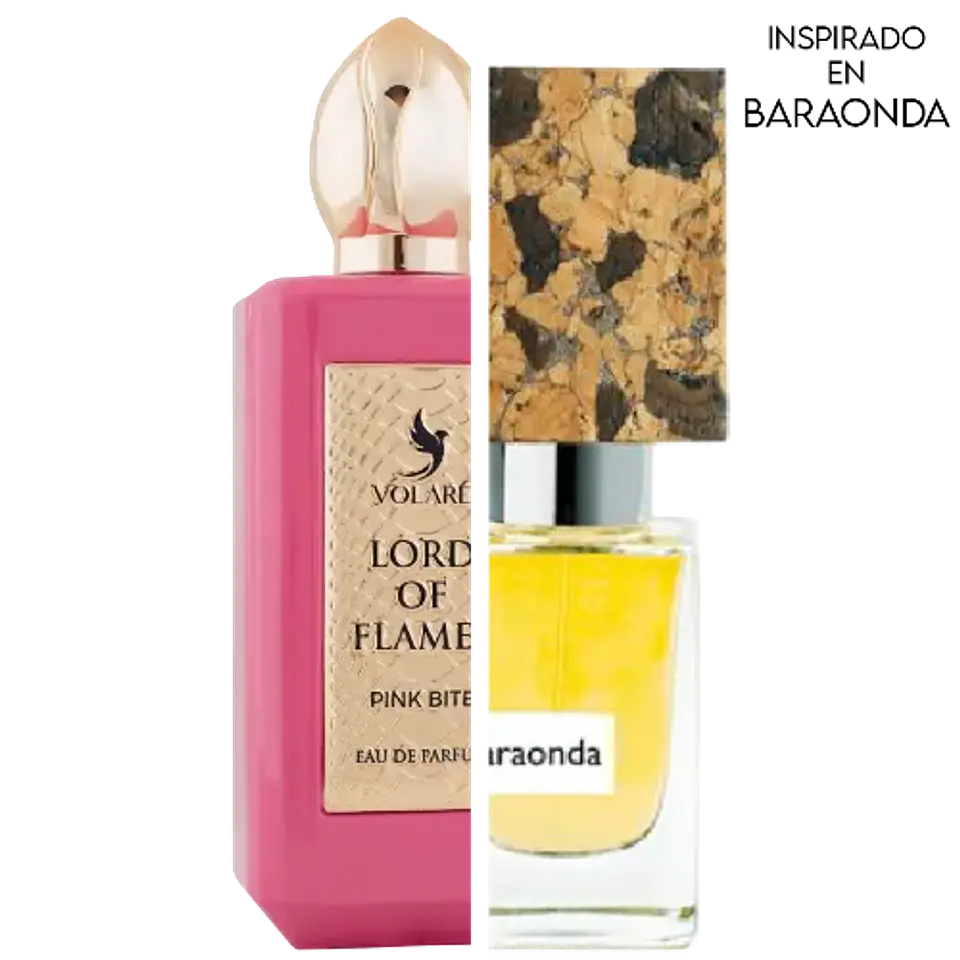LORD OF FLAMES PINK BITE EDP 100 ML - VOLARE 	(INSPIRADO EN BARAONDA) 2