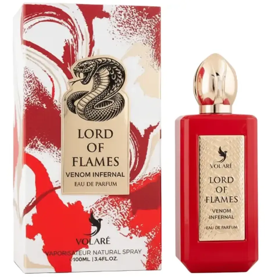 LORD OF FLAMES VENON INFERNAL EDP 100 ML FOR MEN - VOLARE (INSPIRADO EN VENOM INCARNAT) 1
