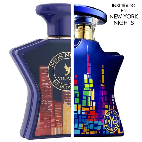 NEÓN NIGHTS EDP 100 ML UNISEX - VOLARE 	(INSPIRADO EN NEW YORK NIGHTS)
