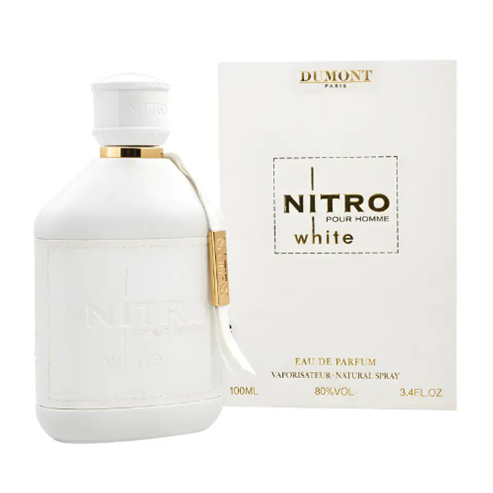 NITRO WHITE INTENSELY POUR HOMME EDP 100 ML - DUMONT (INSPIRADO EN STRONGER WITH YOU) 1
