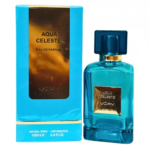 AQUA CELESTE EDP 100 ML FOR MEN - VURV (INSPIRADO EN AQUA CELESTIA)