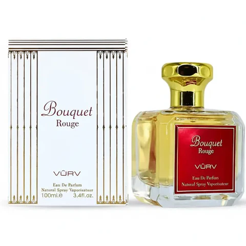 BOUQUET ROUGE EDP 100 ML UNISEX - VURV	(INSPIRADO EN BACCARAT ROUGE 540)