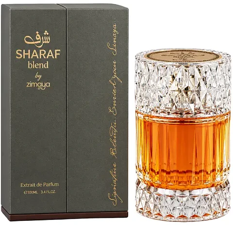 SHARAF BLEND EXTRAIT DE PARFUM 100 ML UNISEX - ZIMAYA (INSPIRADO EN ANGELS' SHARE)