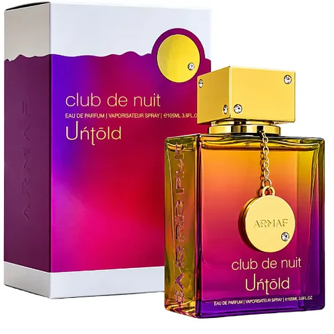 CLUB DE NUIT UNTOLD EDP 105 ML - ARMAF - (INSPIRADO EN BACCARAT ROUGE 540 MAISON FRANCIS KURKDJIAN)
