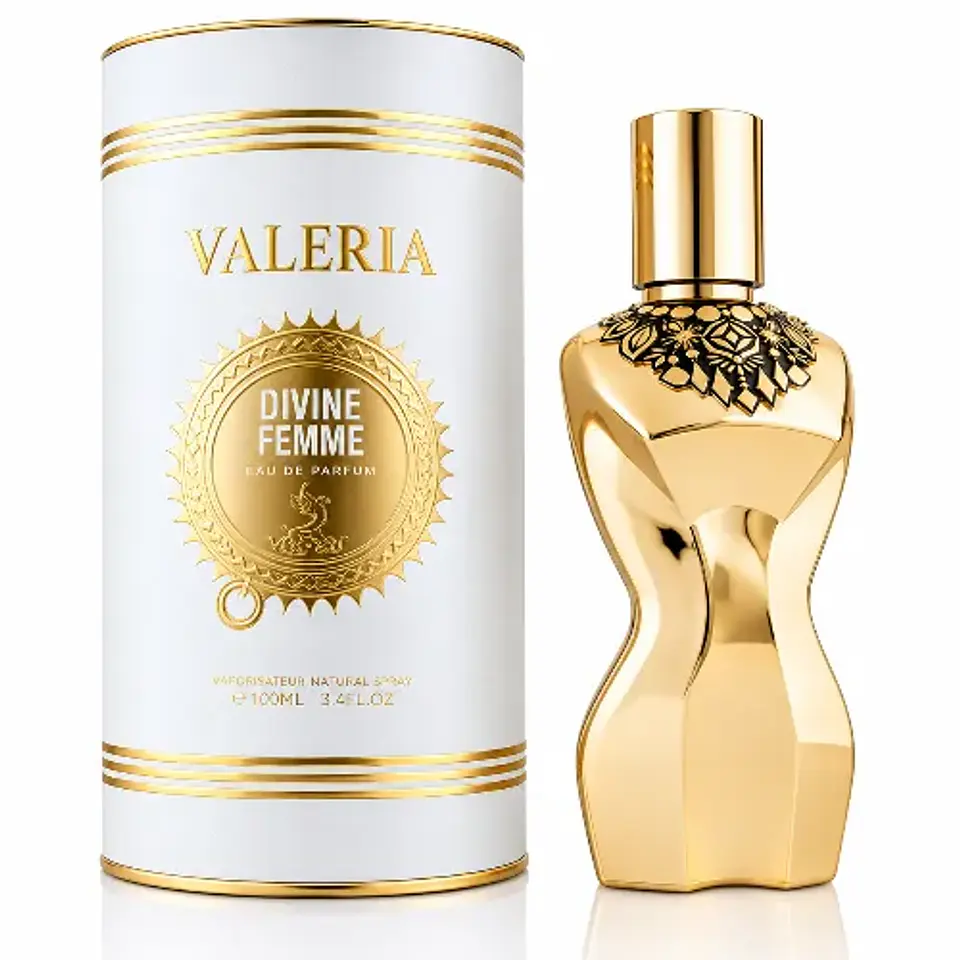 VALERIA DIVINE FEMME EDP 100 ML - VOLARE (INSPIRADO EN GAULTIER DIVINE) 1