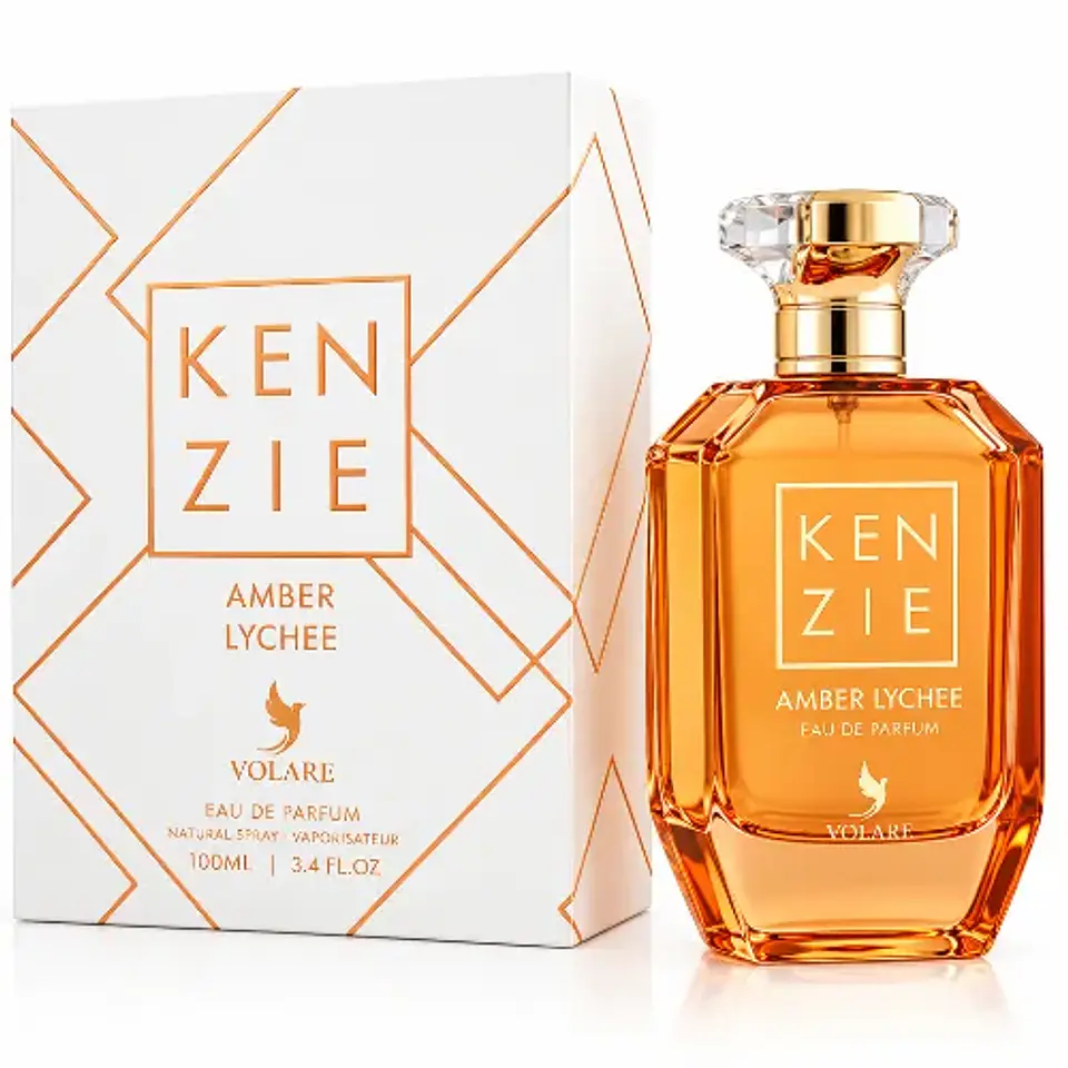 KENZIE AMBER LYCHEE EDP 100 ML FOR WOMEN - VOLARE (INSPIRADO EN EDEN SPARKLING LYCHEE) 1