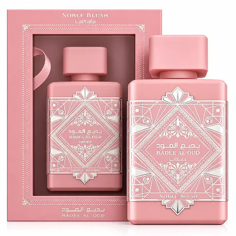 BADEE AL OUD NOBLE BLUSH EDP 100 ML - LATTAFA (INSPIRADO EN  GOOD GIRL BLUSH)