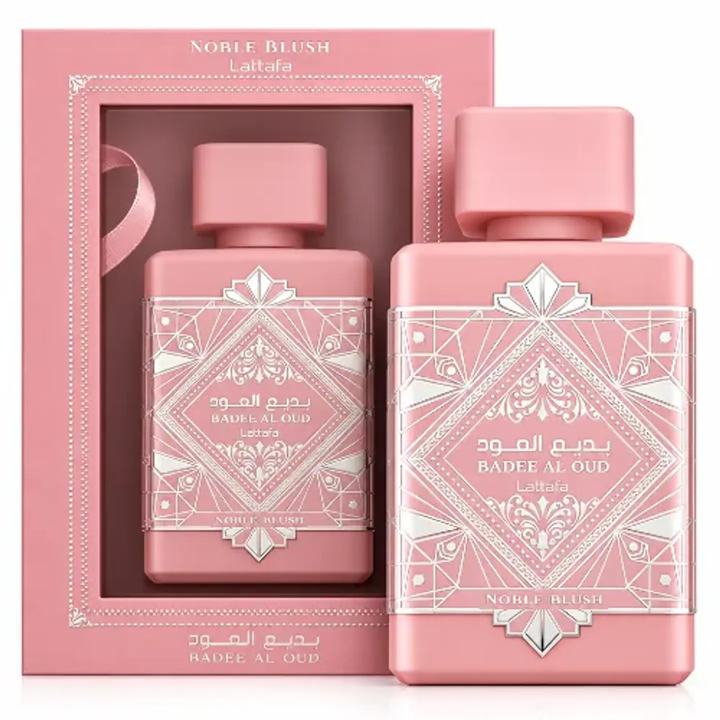 BADEE AL OUD NOBLE BLUSH EDP 100 ML - LATTAFA (INSPIRADO EN  GOOD GIRL BLUSH) 1