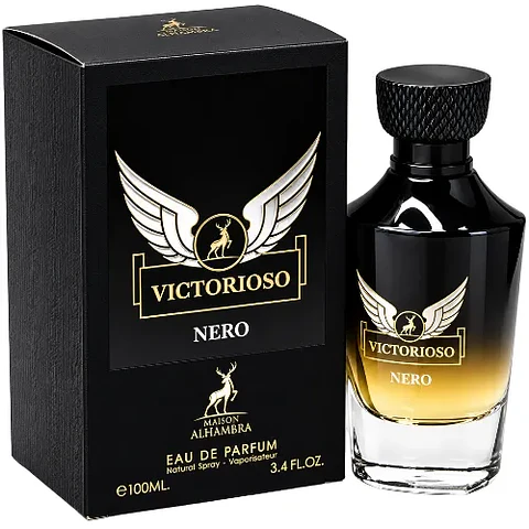 VICTORIOSO NERO EDP 100 ML -  MAISON ALHAMBRA - (INSPIRADO EN INVICTUS VICTORY DE PACO RABANNE)