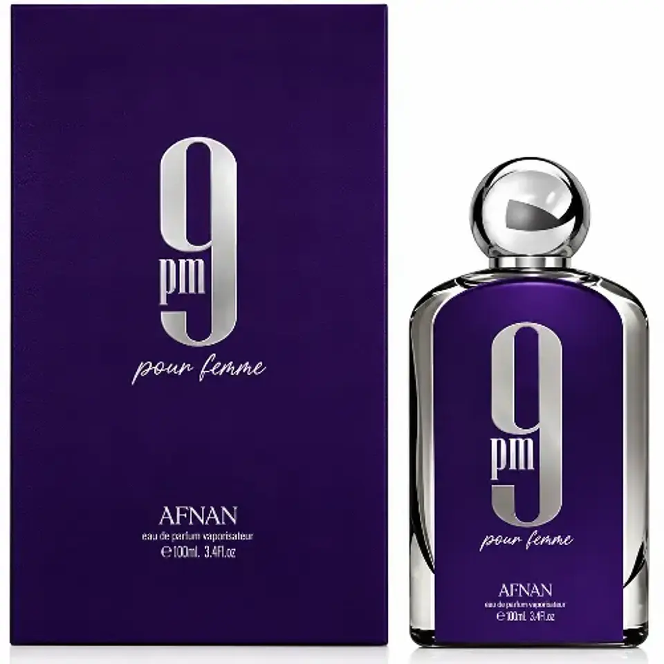 9 PM POUR FEMME EDP 100 ML - AFNAN (INSPIRADO EN FLAMENCO DE RAMON MONEGAL) 1