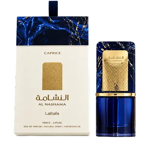 AL NASHAMA CAPRICE EDP 100 ML UNISEX - LATTAFA (INSPIRADO EN BLEU ÉLECTRIQUE)