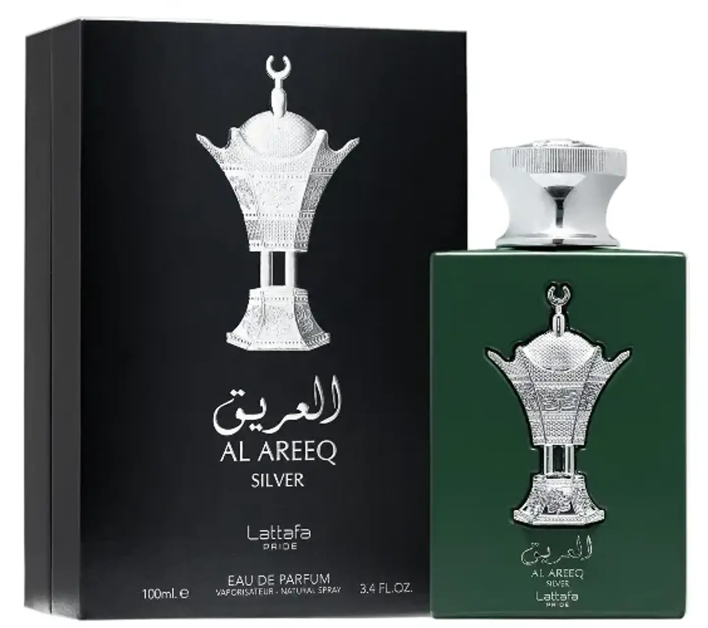 AL AREEQ SILVER EDP 100 ML UNISEX - LATTAFA (INSPIRADO EN AFRICAN LEATHER) 1