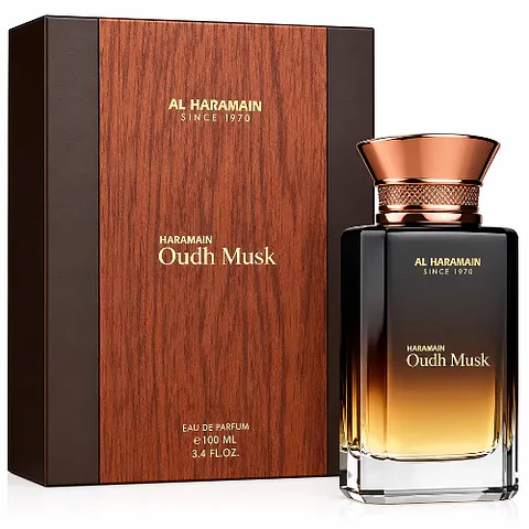 HARAMAIN OUDH MUSK EDP 100 ML UNISEX - AL HARAMAIN (INSPIRADO EN OUD WOOD DE TOM FORD)