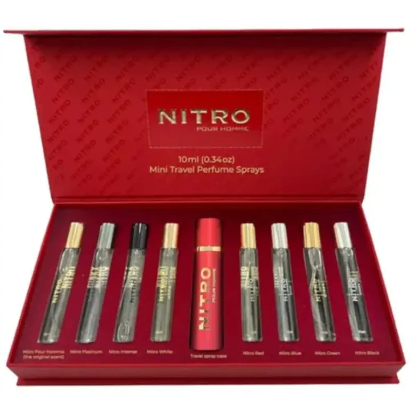 NITRO COLLECTION POUR HOMME MINIATURAS SET 8 X 10 ML   - DUMONT 1