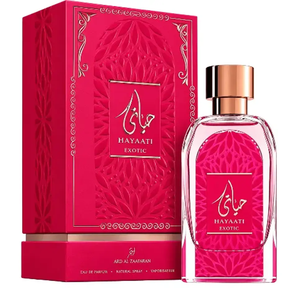 HAYAATI EXOTIC EDP 100 ML FOR WOMEN - ARD AL ZAAFARAN (INSPIRADO EN PARADOXE) 1
