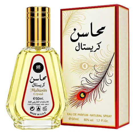 MAHASIN CRYSTAL EDP 50 ML FOR WOMEN  – ARD AL ZAAFARAN (INSPIRADO EN VOCE VIVA)