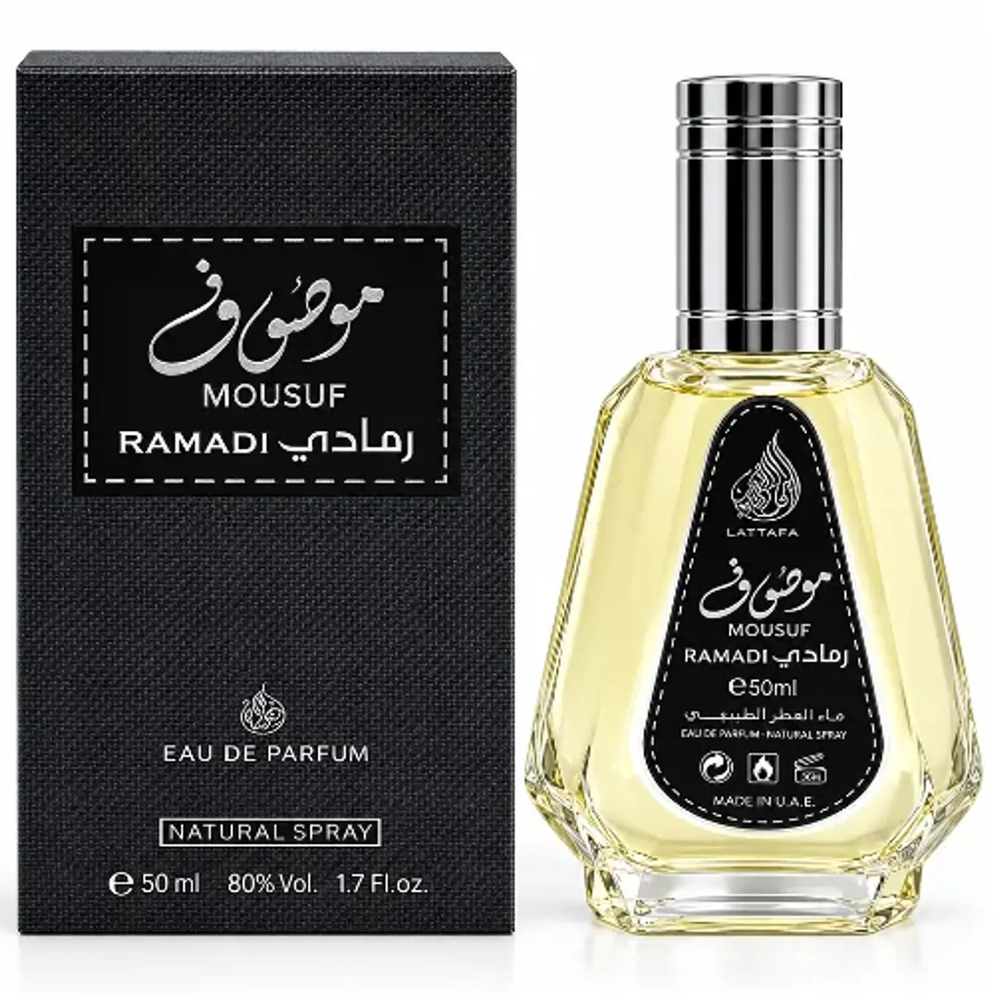 MOUSUF RAMADI EDP 50 ML FOR MEN (SIN CELOFÁN) - ARD AL ZAAFARAN (INSPIRADO EN SAUVAGE) 2