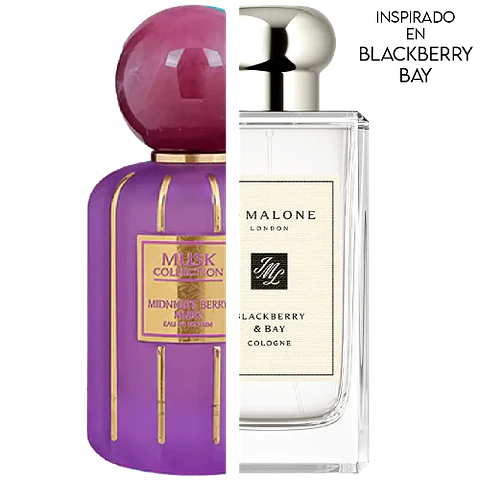 MIDNIGHT BERRY MUSK EDP 100 ML UNISEX -  FLAVIA (INSPIRADO EN BLACKBERRY & BAY)