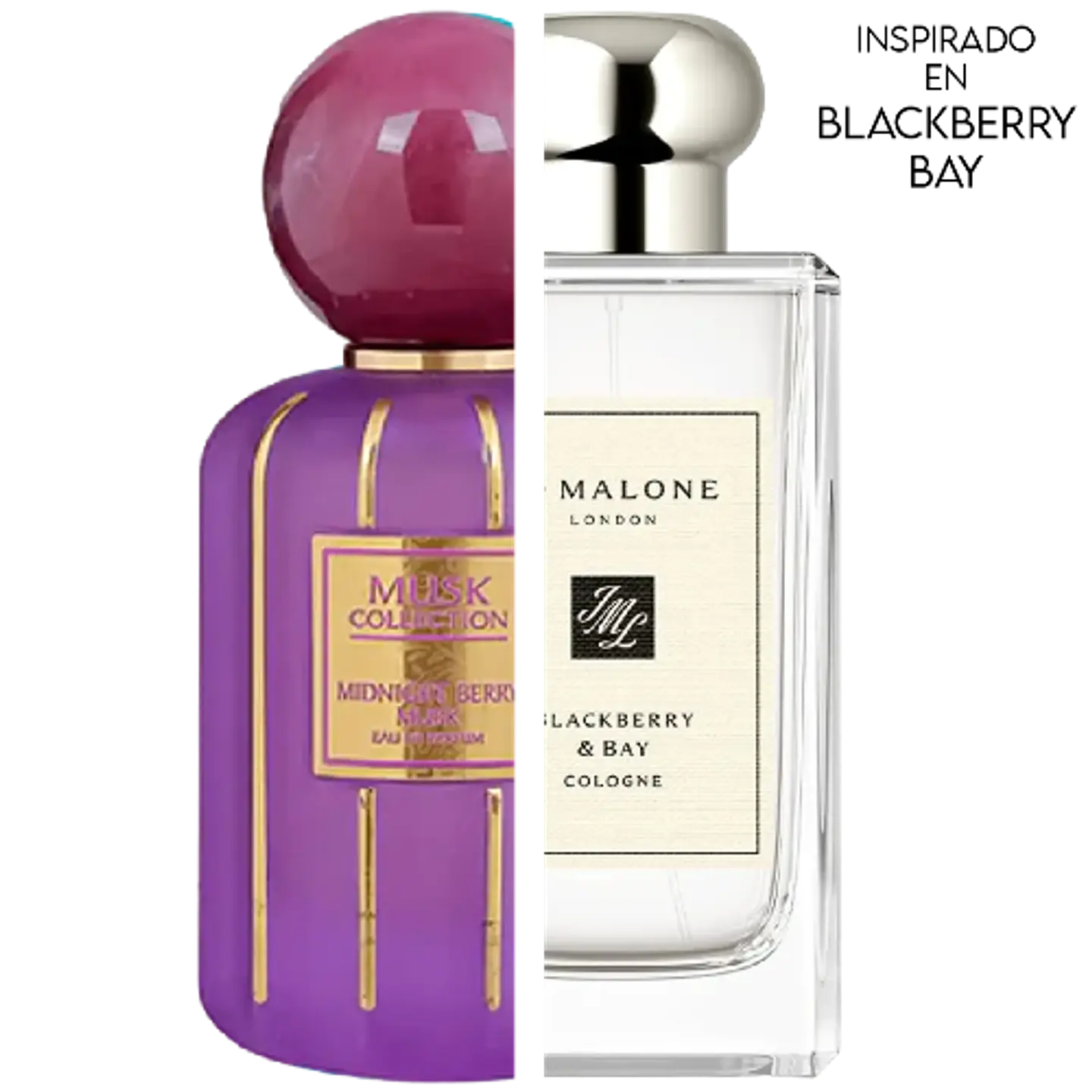 MIDNIGHT BERRY MUSK EDP 100 ML UNISEX -  FLAVIA (INSPIRADO EN BLACKBERRY & BAY) 2