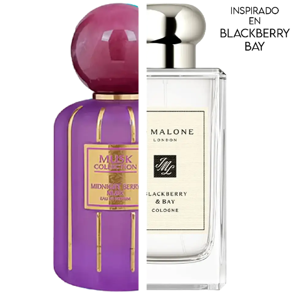 MIDNIGHT BERRY MUSK EDP 100 ML UNISEX -  FLAVIA (INSPIRADO EN BLACKBERRY & BAY) 2