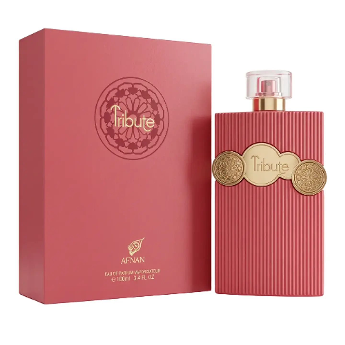 TRIBUTE PINK LUXURY  EDP 100 ML - AFNAN (INSPIRADO EN ROSE ELIXIR) 1