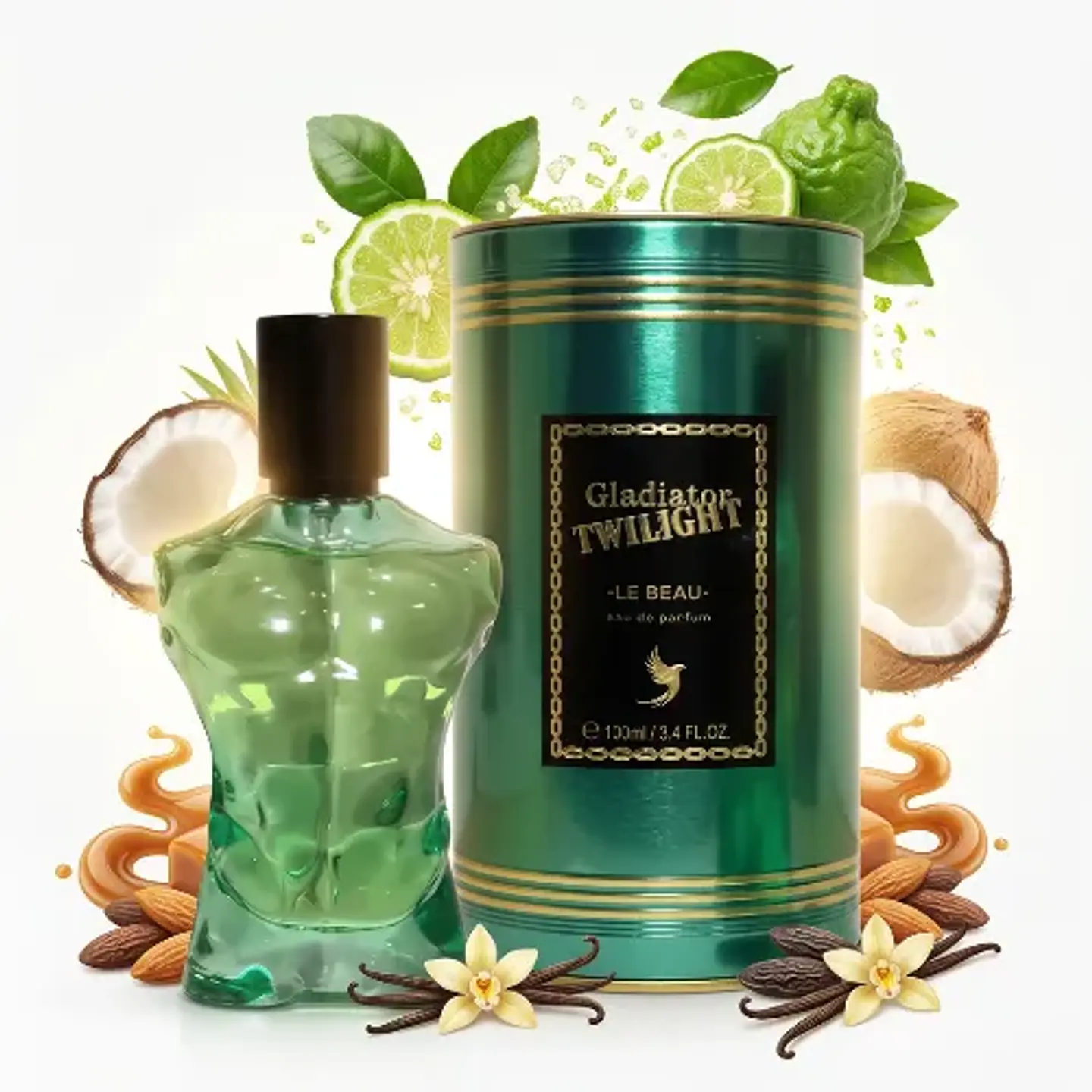 GLADIATOR TWILIGHT LE BEAU EDP 100 ML - VOLARE (INSPIRADO EN LE BEAU) 3