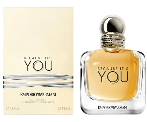 BECAUSE IT’S YOU EDP 100 ML FOR WOMEN  - ARMANI