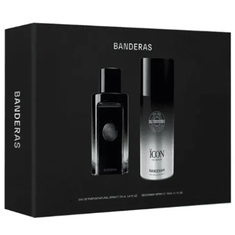 THE ICON  EDP 100 ML + DEO 150 ML SET -  ANTONIO BANDERAS