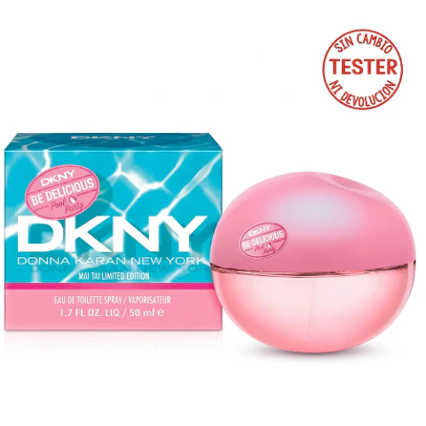 BE DELICIOUS MAI TAI EDT 50 ML FOR WOMEN (TESTER-PROBADOR) - DONNA KARAN
