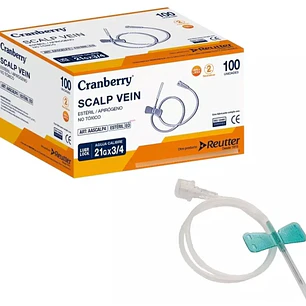SCALP VEIN “MARIPOSA” – REUTTER | Aguja Hipodérmica con Alas • Estéril • Desechable • Alta Precisión Médica