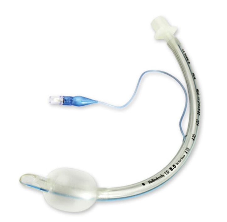 Tubo Endotraqueal con Balón – Cranberry – Estéril y Desechable 1