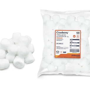 Tórulas de Algodón Premium 1gr x 100 Unidades | Algodón Hidrófilo Estéril – Uso Médico, Clínico y Estético