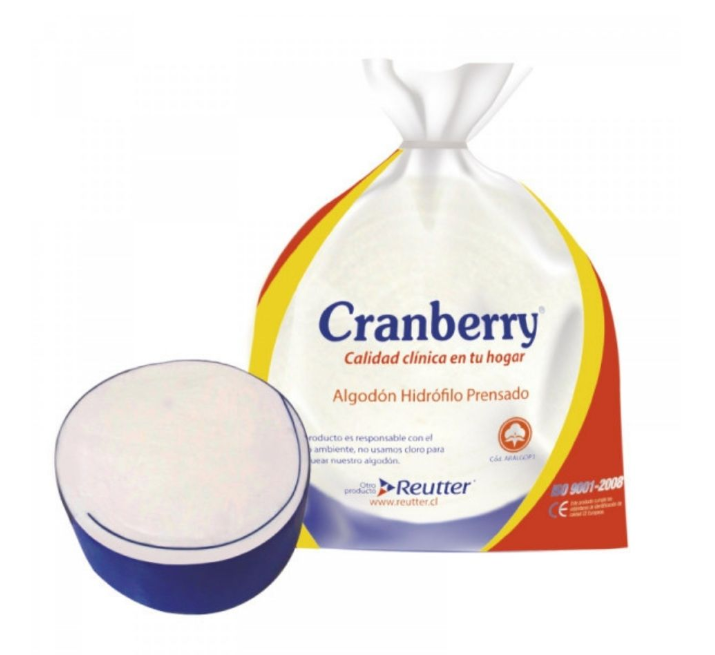 Algodón Hidrófilo Prensado 250 g CRANBERRY | Algodón Médico 100% Natural – Alta Absorción y Suavidad – Uso Clínico, Estético y Doméstico 1