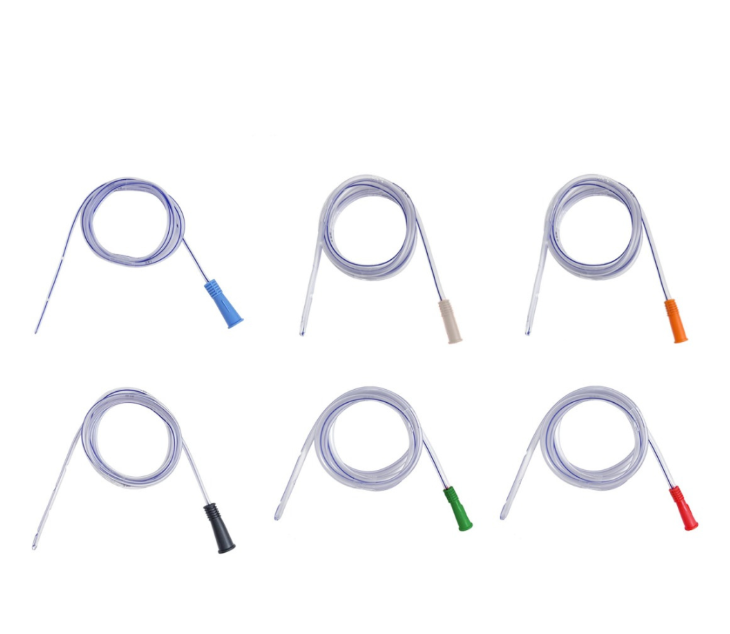 💧 Sonda Nasogástrica Levin CRANBERRY | Desechable Estéril – PVC Grado Médico – Diferentes Calibres 1